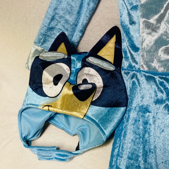 Disney Jr 4-6 Children’s Bluey Costume Cute Bluey Dressup Set - Picture 2 of 8